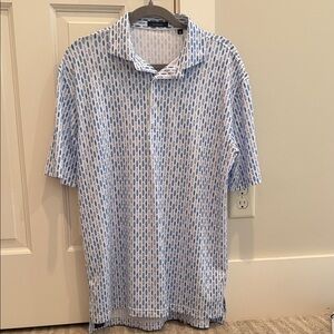 Blue Surfboard Men's Shirt